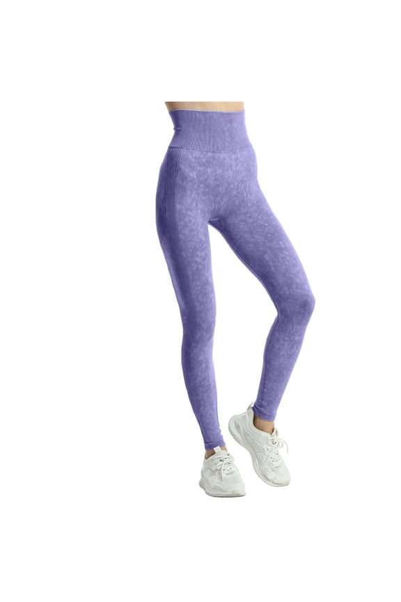 Compression Leggings for Women Workout Tummy Control Buff Lifting No Front Seam Casual Booty Women's Yoga Pants Purple