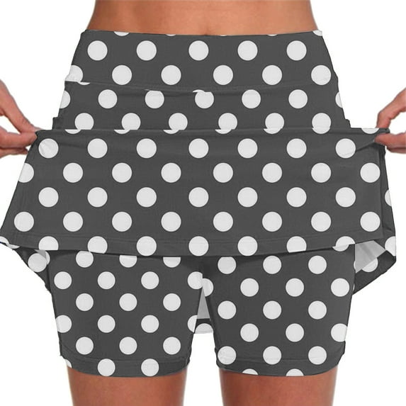 Stephy Elastic Yoga Culottes for Women Solid Color Athletic Shorts Lightweight High Waist Skinny Floral Print Joggers 2024, Gray, 4XL