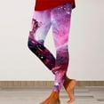 thumbnail image 1 of Stephy Galaxy Costume Women Colorful Leggings Fancy Costume Glitter 3D Printing Costume for Women, Pink, L, 1 of 4
