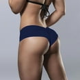 thumbnail image 1 of Stephy Hot Summer Women's Sexy Solid Color Hip Lifting Shorts, Blue, 4XL, 1 of 4