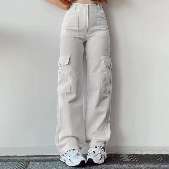 Stephy Women's New Thin Elastic Loose Large Size Korean Version of Everything Long Trousers Casual Trousers Haren, Black, L