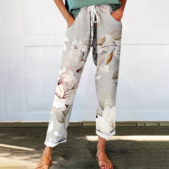 Stephy Women's New Thin Elastic Loose Large Size Korean Version of Everything Long Trousers Casual Trousers Haren, Black, L