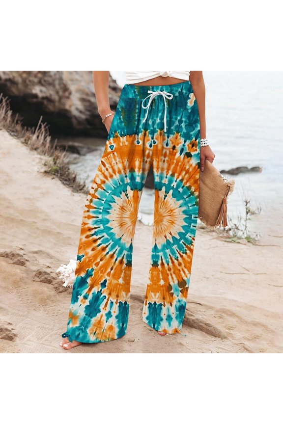 Women's New Thin Elastic Loose Large Size Korean Version of Everything Long Trousers Casual Trousers Haren, Black, L