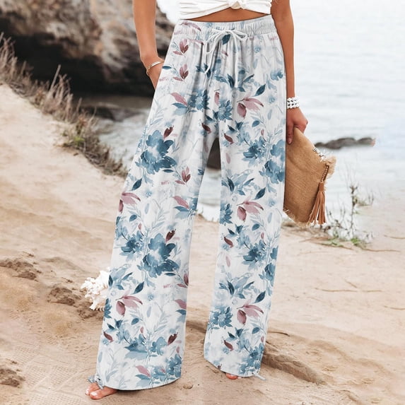 Stephy Women's New Thin Elastic Loose Large Size Korean Version of Everything Long Trousers Casual Trousers Haren, Black, L