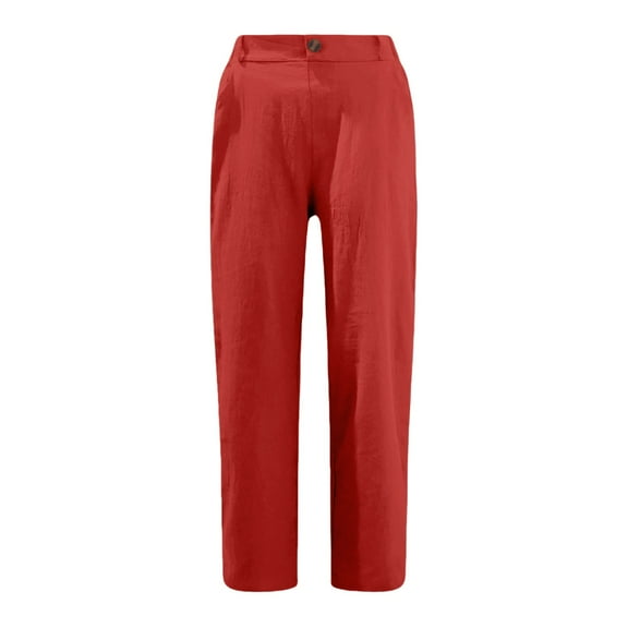 Stephy Women's New Thin Elastic Loose Large Size Korean Version of Everything Long Trousers Casual Trousers Haren, Black, L