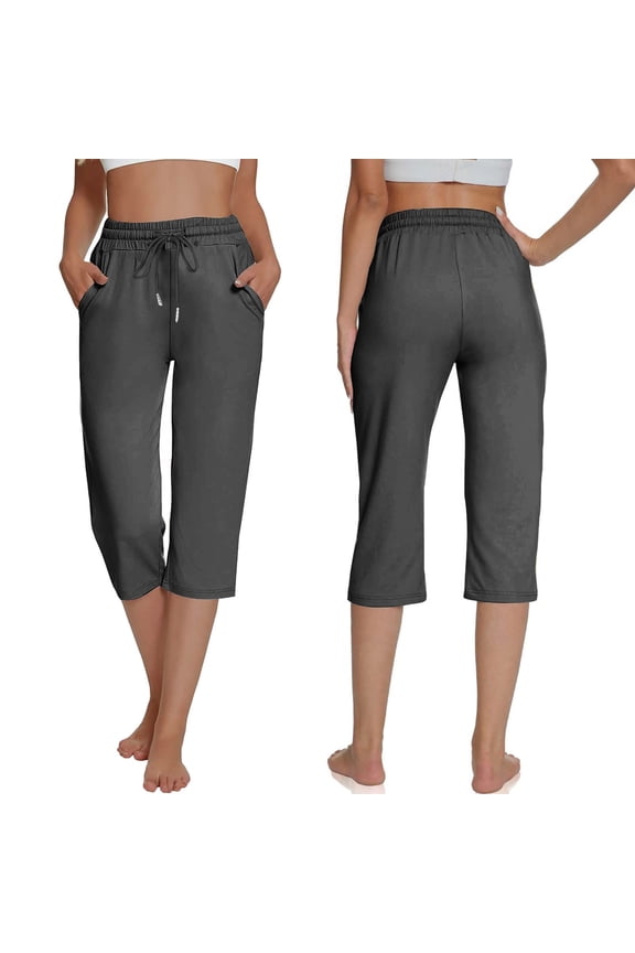 Women's New Thin Elastic Loose Large Size Korean Version of Everything Long Trousers Casual Trousers Haren, Black, L