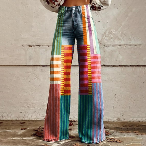 Stephy Women's New Thin Elastic Loose Large Size Korean Version of Everything Long Trousers Casual Trousers Haren, Black, L