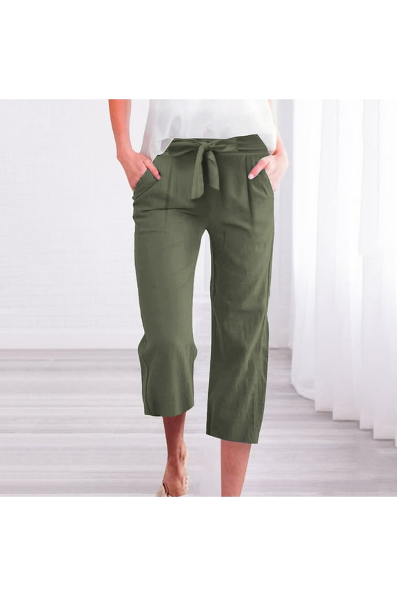 Women's New Thin Elastic Loose Large Size Korean Version of Everything Long Trousers Casual Trousers Haren, Black, L