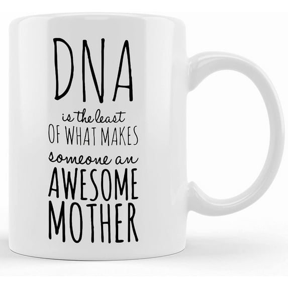 Stepmom Mug Quote Gifts For Mothers Day From Stepdaughter, Ceramic Novelty Coffee Mug, Tea Cup, Gift Present For Birthday, Christmas Thanksgiving Festival, 11oz Sarcasm With Say