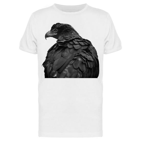 Steppe Eagle Rear View Portrait T-Shirt Men -Image by Shutterstock, Male Medium