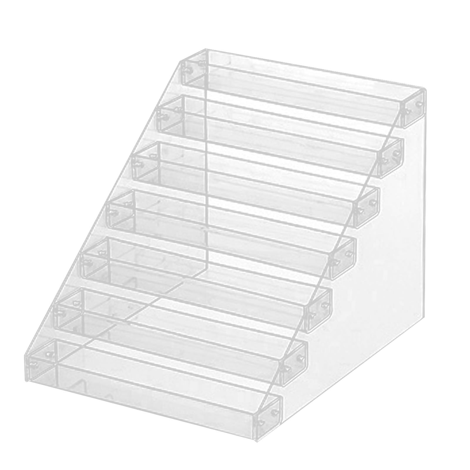 Stepped Acrylic Stands Organizer Display Cosmetic Model Seven-tiers ...