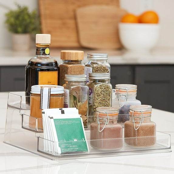 Kitchen Countertop Spice Tiered Storage Rack