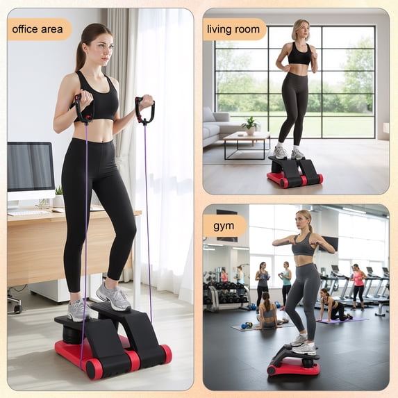 Stepper Machine Climber Step Fitness Machines Stair Steppers for Exercise at Home Stair Climber Exercise Machine Step Machine Stair Stepper for Exercise