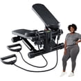 thumbnail image 1 of Steppers for Exercise at Home Workout Equipment, Mini Stepper Exercise Machine for Senior Citizens, Twist Stepper with Resistance Bands, Cardio Weight Loss Equipment Home Fitness, 1 of 9