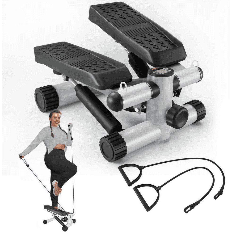 Steppers for Exercise, Stair Stepper with LCD Monitor & Resistance