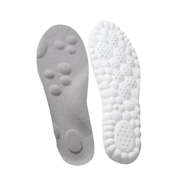 Steppers Insoles For Men - Memory Foam Insoles For Men And Women, Soft Foot Protection Cloudsole Feeling Insole, 4D Super Soft Comfort Insoles, Sports Shoe Insoles
