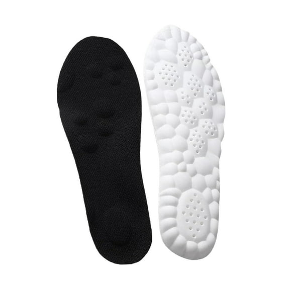 Steppers Insoles For Men - Memory Foam Insoles For Men And Women, Soft Foot Protection Cloudsole Feeling Insole, 4D Super Soft Comfort Insoles, Sports Shoe Insoles