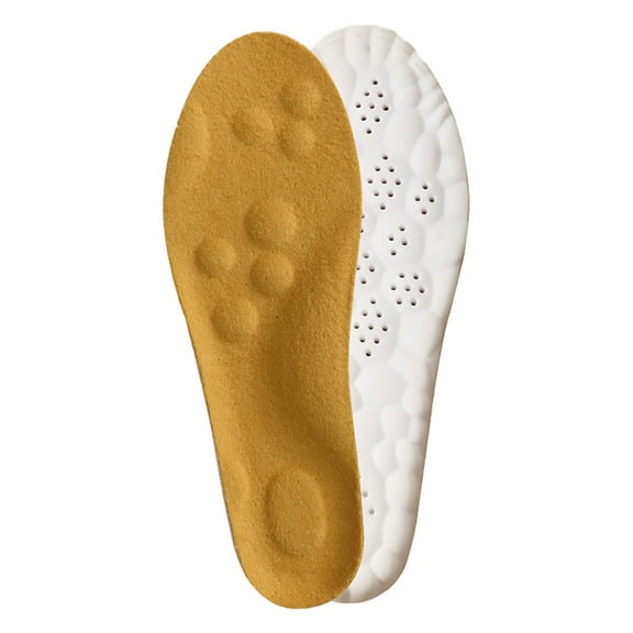 Steppers Insoles For Men - Memory Foam Insoles For Men And Women, Warm Constant Temperature Comfortable And Breathable Sports Insole In Winter, 4D Super Soft Comfort Insoles, Massage Insoles