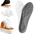 thumbnail image 1 of Steppers Insoles for Men Women, 2025 New Steppers Massage Insoles, Cloud Insoles, Steppers Shoe Inserts Memory Foam Insoles with Arch Support (1 Pair-Gray,Men 8-8.5/Women 9.5-10) Brand: WOSLXM, 1 of 7