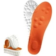 thumbnail image 1 of Steppers Insoles for Men Women, 2025 New Steppers Massage Insoles, Cloud Insoles, Steppers Shoe Inserts Memory Foam Insoles with Arch Support (1 Pair-Orange,Men 9-10.5/Women 10.5-12), 1 of 8