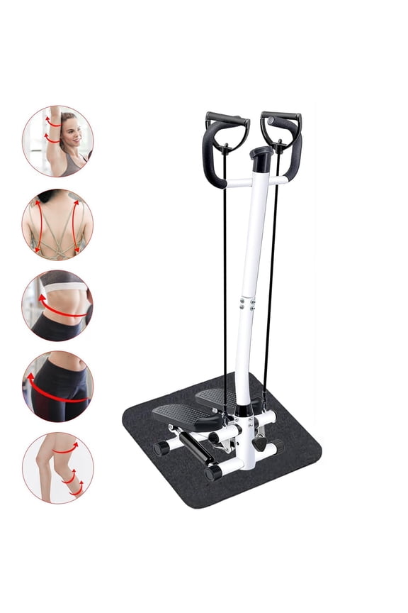 Mini Stair Stepper with Resistance Bands