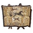 thumbnail image 1 of Pure Country Weavers Tlalocs Tribe Blanket Tapestry Throw Woven from Cotton - Made in The USA (72x54), 1 of 7