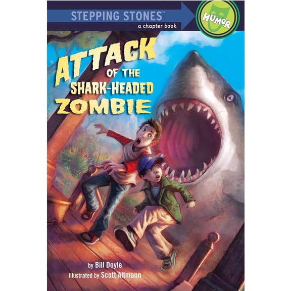 Stepping Stone Book(tm) Attack of the Shark-Headed Zombie, (Paperback)