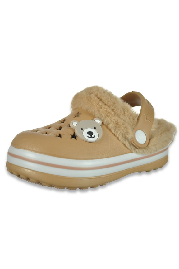 Baby Boys' Bear Clogs Color: tan Size: 9 - 12 months