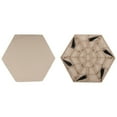 thumbnail image 1 of Stepping Stones for Garden - Beige Hexagon Pathway Markers with Ground Stakes - Non-Slip Outdoor Walkway Decor - Weatherproof Resin Stepping Stones Outdoor,Pavers for Outside Walkway,Yard Step Stones, 1 of 9
