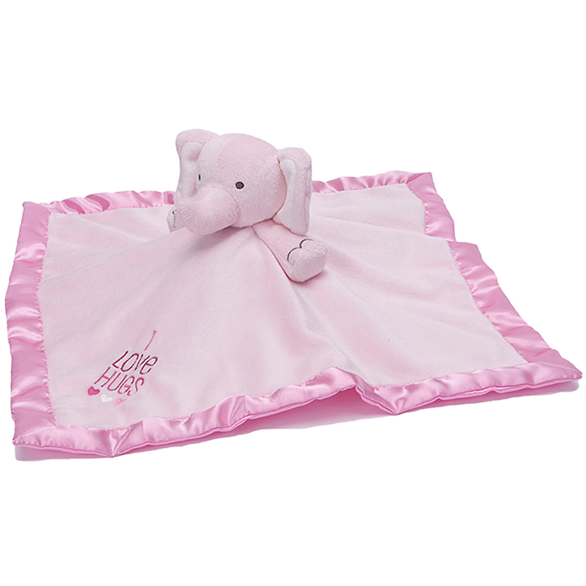 Pink elephant on sale baby blanket