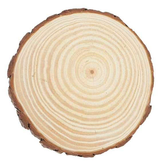 FELTECHELECTR Coffee Wood Garden Stepping Stone Durable Outdoor Decorative Lawn Paver for Walkway