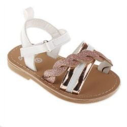 Stepping Stones Size 0-3M Mirrored with Glitter Sandals