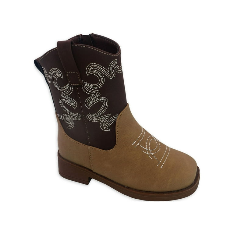 Stepping Stones Toddler Boys Western Boots Sizes 7 10 Walmart