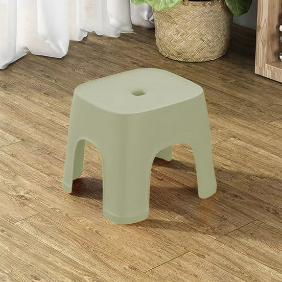 Stepping Stool Bathroom Small Stool Plastic Stool Home Stepping Non Slip Thickened Plastic Stool Low Stool Bathing Stool 50% 0ff Clearance!