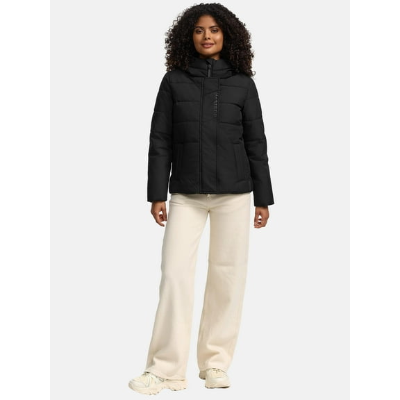 Marikoo Women's Quilted Puffer Winter Coat - Water-Repellent - Elira 16