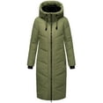 thumbnail image 1 of Marikoo Women's Calf-Length Winter Coat with Hood - Detachable Faux Fur Collar - Nadaree XVI, 1 of 8