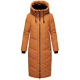 thumbnail image 1 of Marikoo Women's Calf-Length Winter Coat with Hood - Detachable Faux Fur Collar - Nadaree XVI, 1 of 9