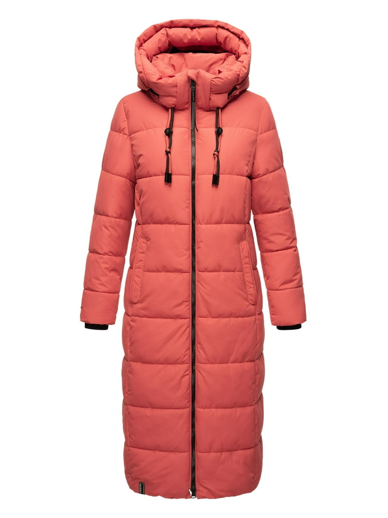 Marikoo Women's Calf-Length Quilted Fall & Winter Coat