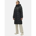 thumbnail image 1 of Marikoo Women's Long Winter Jacket with Hood - Weather-Resistant - Sahnekatzii XIV, 1 of 11