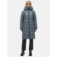 thumbnail image 1 of Marikoo Women's Long Winter Jacket with Hood - Weather-Resistant - Sahnekatzii XIV, 1 of 11