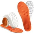 thumbnail image 1 of Stepprs Insoles, Cloud Massage Shoe Stepper Insoles for for Women Men, Memory Foam Insole with Arch Support for All-Day Comfort Relieves Foot Fatigue (Orange, Men 6.5-7.5/Women 8-9), 1 of 7