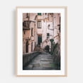 thumbnail image 1 of Steps, Amalfi Coast - Campania Italy Photography Architecture Rustic Vintage Street Photography Travel Poster Scenic Cityscape Oak Framed Wall Art Print 5 x 7 inches, 1 of 1
