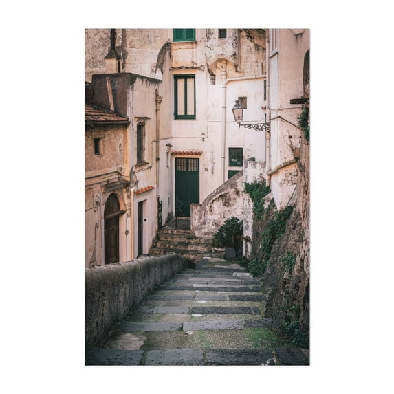 Steps, Amalfi Coast - Campania Italy Photography Unframed Wall Art Print 5 x 7 inches