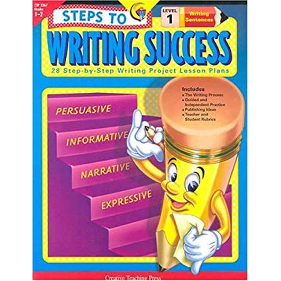 Pre-Owned Steps to Writing Success Level 1: 28 Step-By-Step Writing Project Lessons Plans (28 Step-By-Step Writing Success) (Paperback) 1574718215 9781574718218