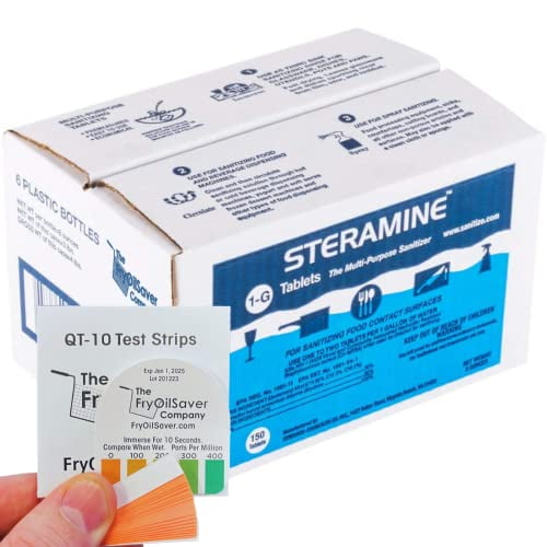 Steramine Sanitizer Tablets, Multi Purpose Sanitizing Tablets for Food
