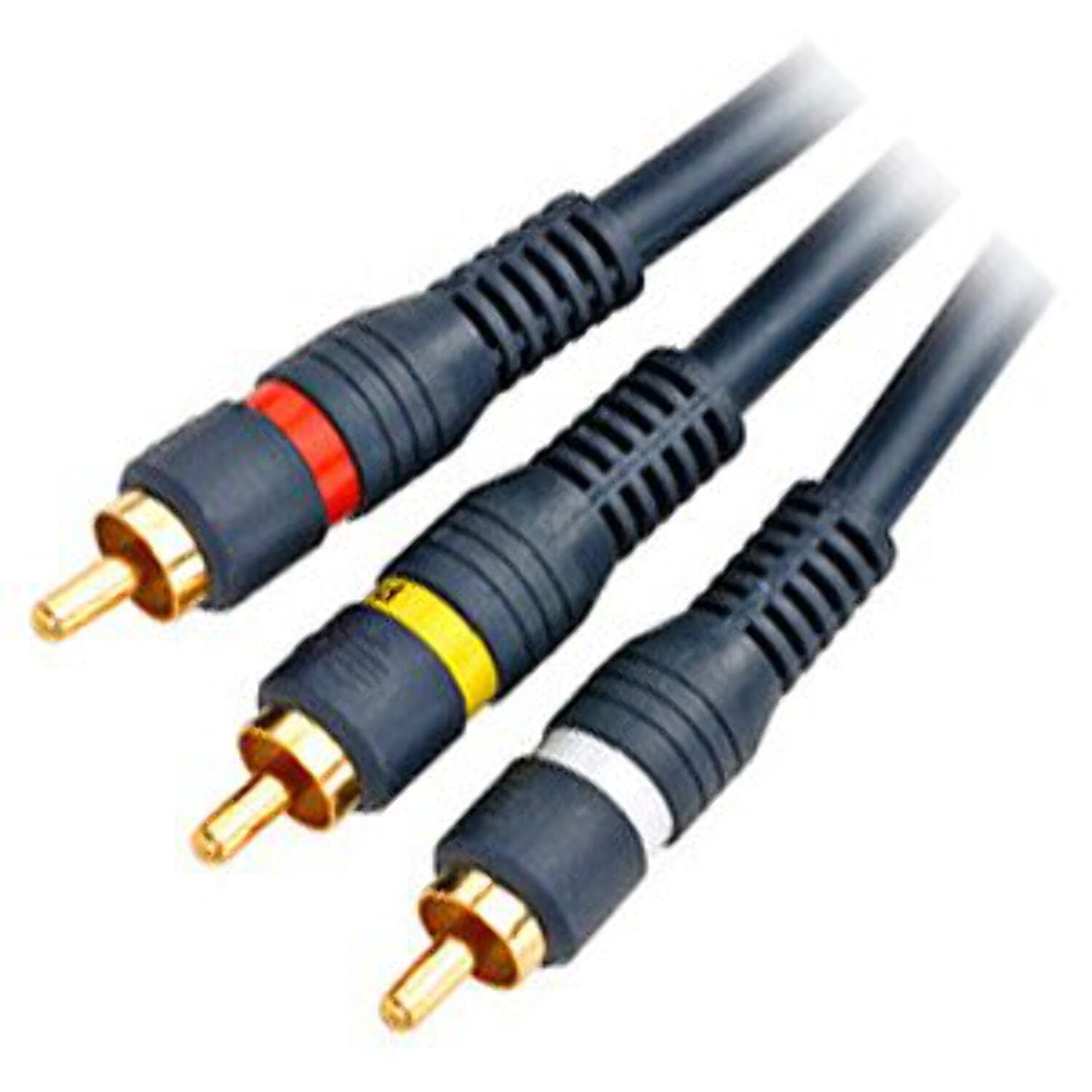 Cavo Di Ricambio Audio Video AV S-video 3 RCA 1.8m Compatibile Con PS1 PS2 Nero - Foto 6