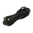 thumbnail image 1 of Steren 12ft S-Video Black Cable - Fully Shielded with Gold Connectors, 1 of 2