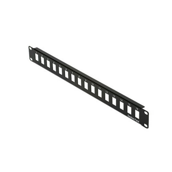Steren 16-Port Blank Keystone Patch Panel