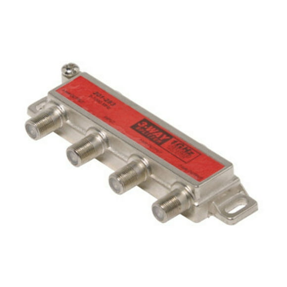 Steren 1GHz 130dB 3-Way, 1-Sided Splitter with EMI-RFI shielding