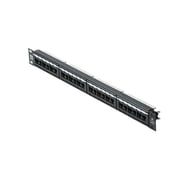 Steren 24-Port Cat6 Loaded Patch Panel | Enhanced Performance and Durability